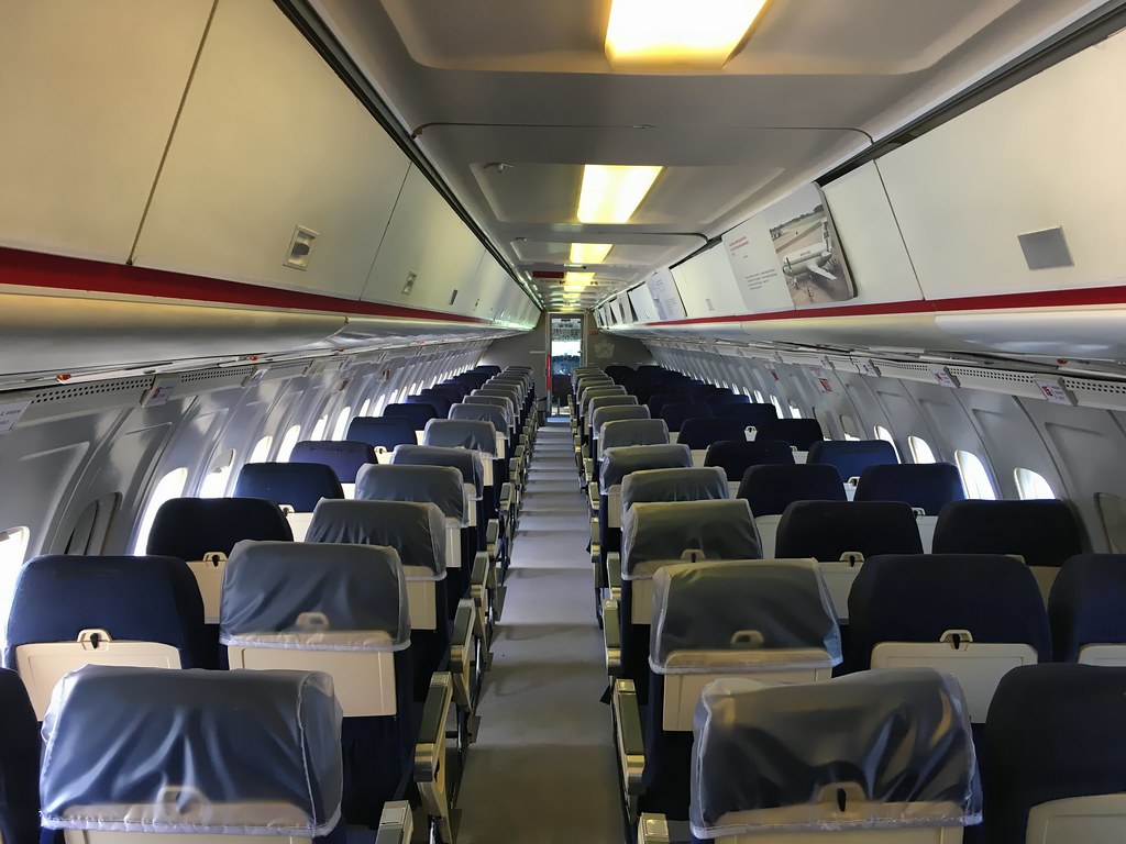 BAC 11-1 200 One-Eleven. Салон