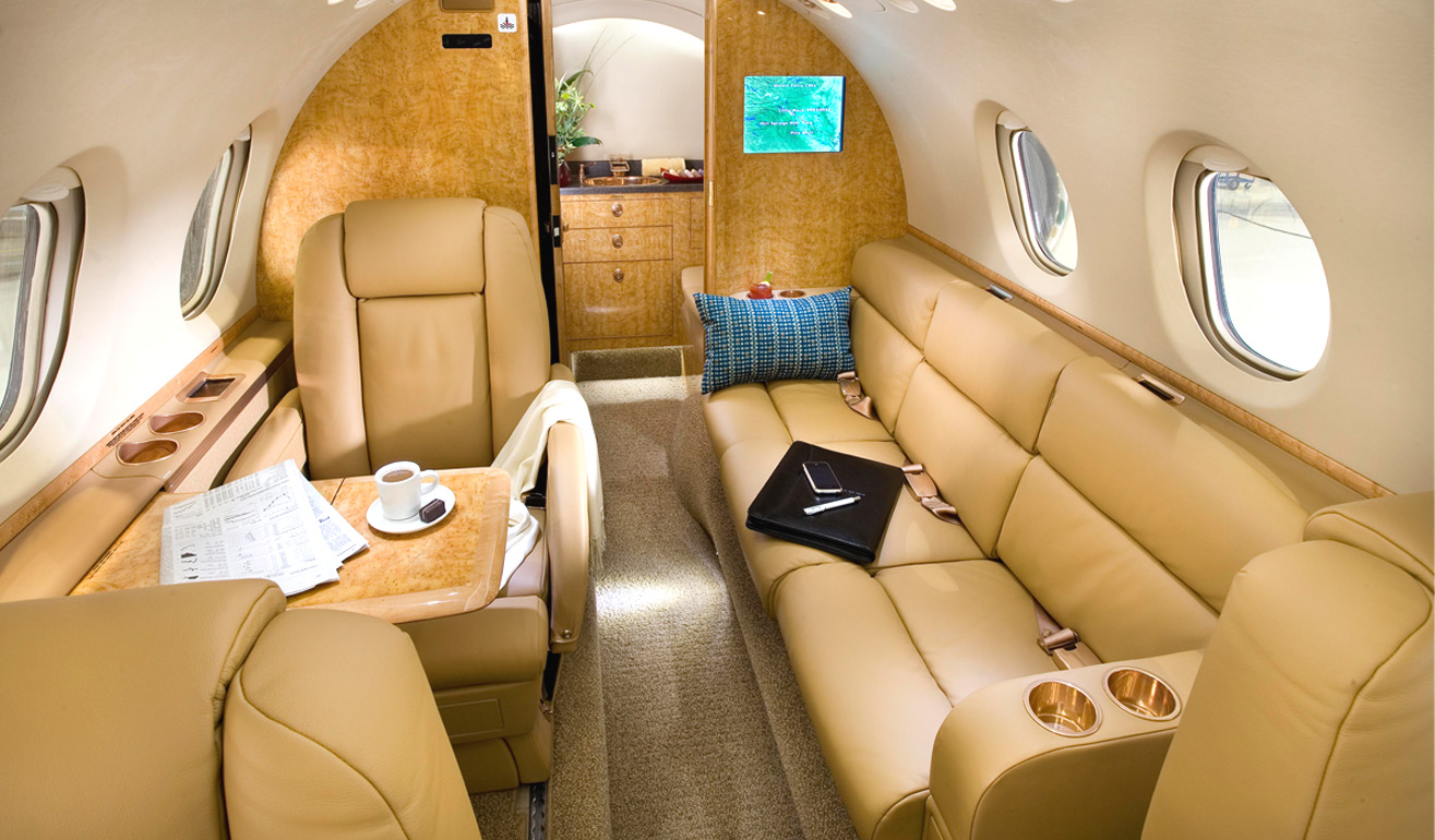 Hawker 750 Интерьер