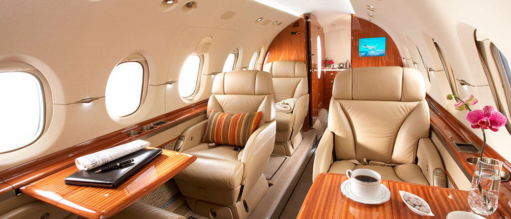 Hawker 900XP - Интерьер