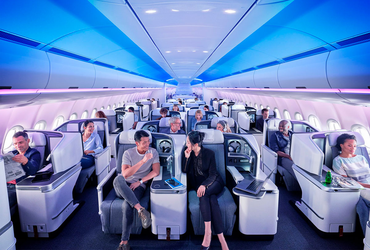 Airbus A330neo салон