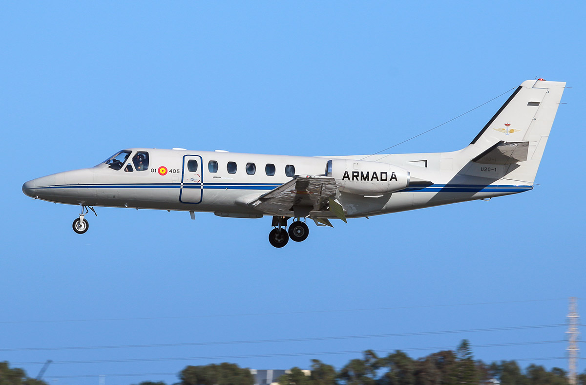 Cessna Citation II Navy, Military