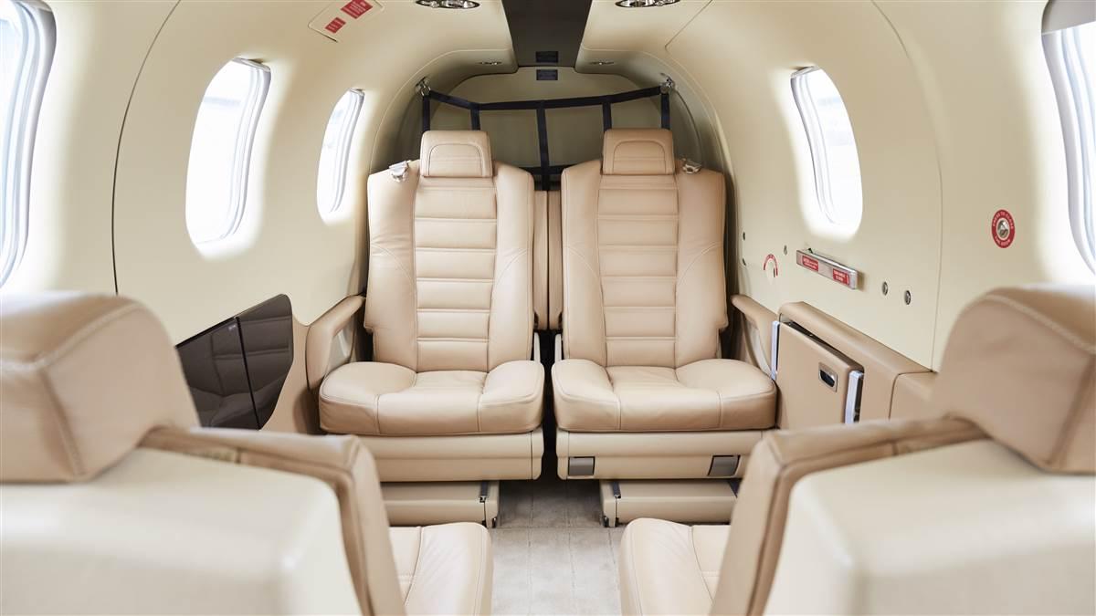 Салон, интерьер Socata TBM-900