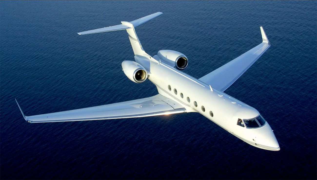 Gulfstream V бизнес джет