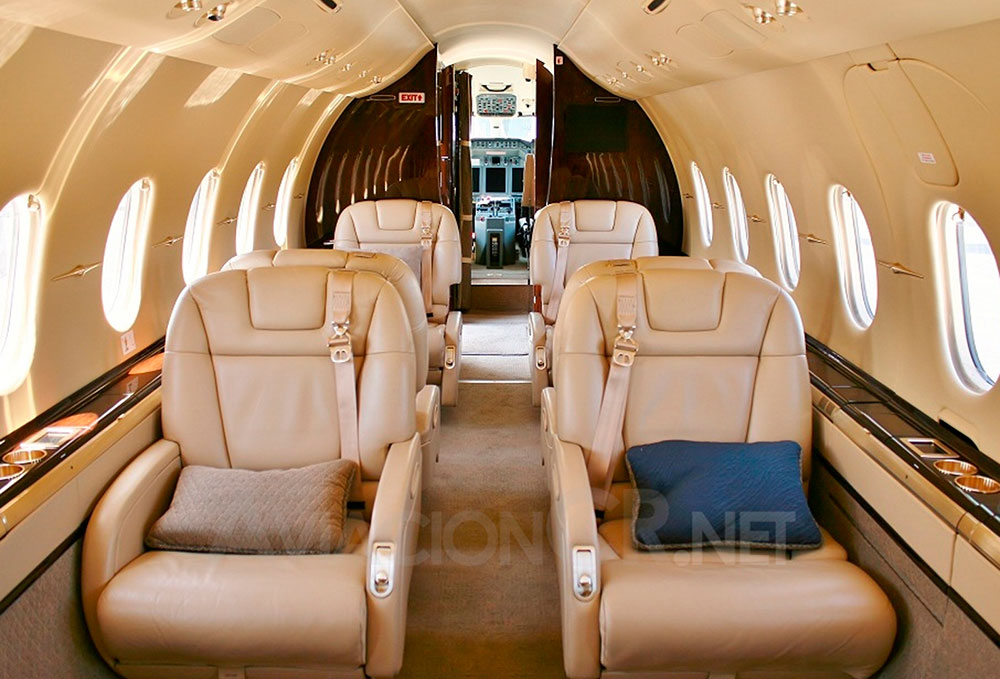 Hawker 4000 Интерьер
